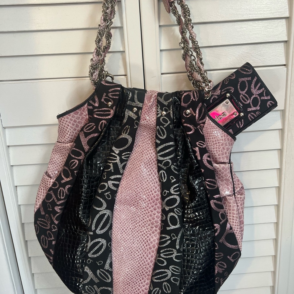 Bebe purse with matching wallet